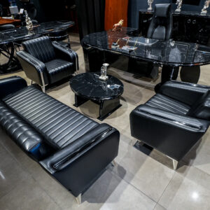 Elips Makam Ofis Mobilya Takımı - Görsel 3